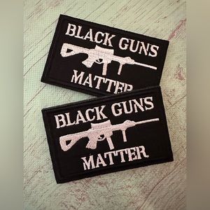 Guns matter Velcro Patch NEW